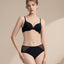 Designer 3/4 Cup Underwired Bra Set with Panties (B Cup)