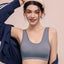 Sporty Comfort U-Back Seamless Wireless Pull Over Vest