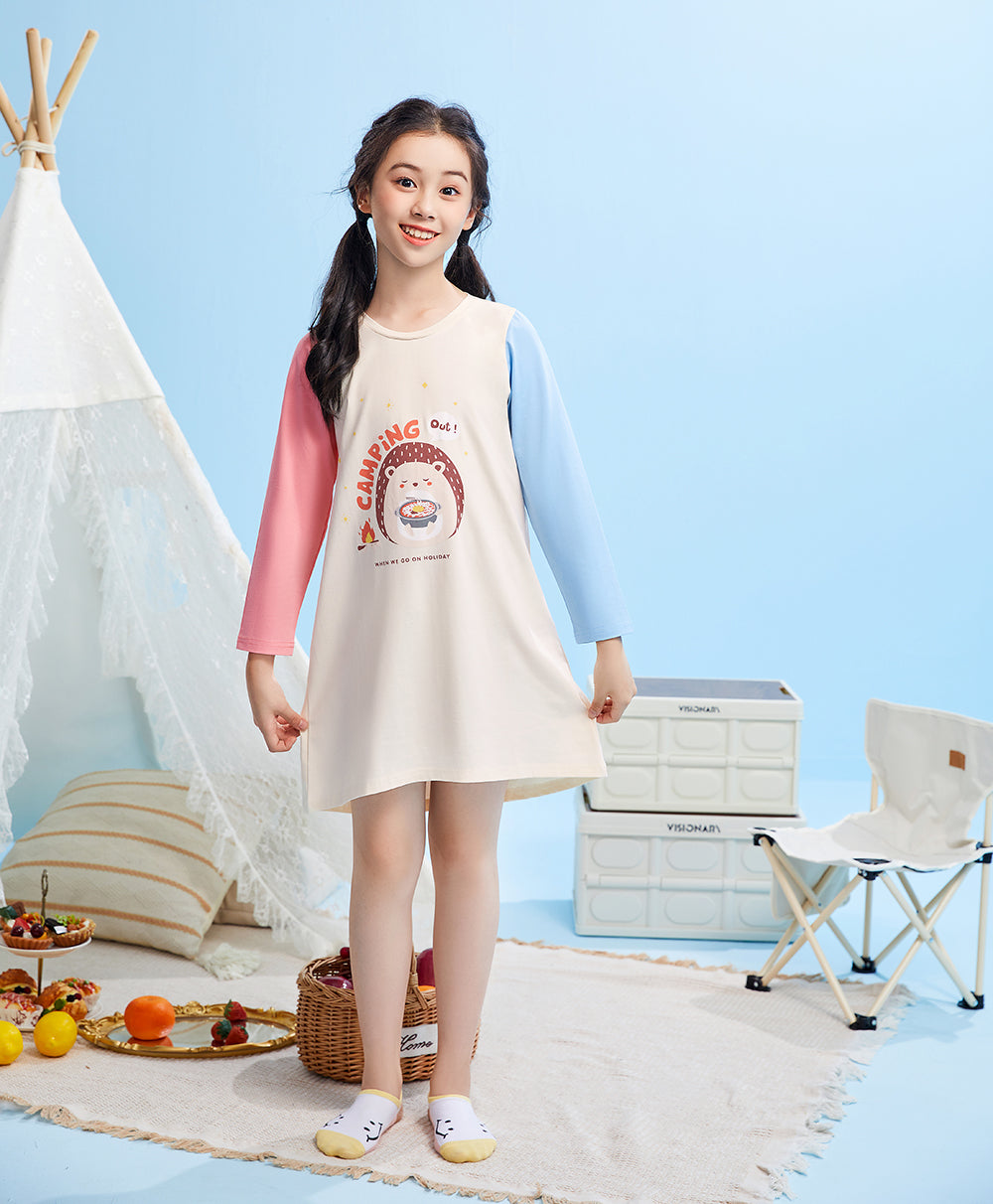Junior Let's go Camping Sleep Dress