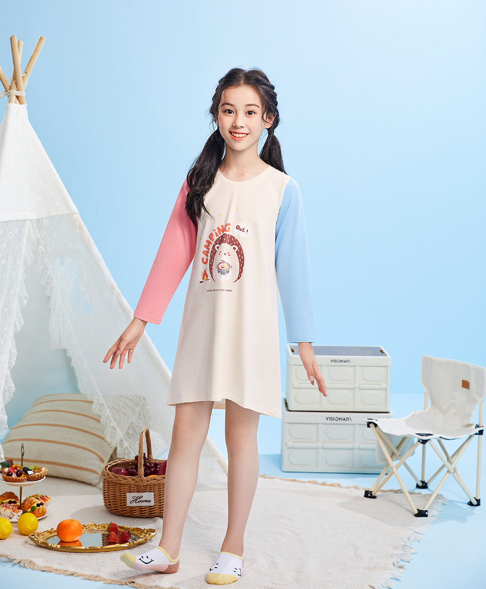 Junior Let's go Camping Sleep Dress