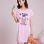Hello Good Buddy 2012 Short Sleeves Polyester Cotton Sleep Dress