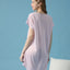 Berry Sweet Short Sleeves Sleep Dress