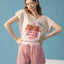 Self-Love Day Short Sleeves Top & Shorts Sleep Set