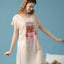 Love Yourself Short Sleeves Sleep Dress