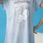 Best Friends Snooze Club Short Sleeves Sleep Dress