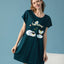 Egg-citing Short Sleeves Sleep Dress