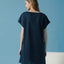 Egg-citing Short Sleeves Sleep Dress