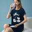 Egg-citing Short Sleeves Sleep Dress