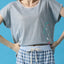 Just Wanna Have Some Fun Short Sleeves Top & Long Pants Sleep Set