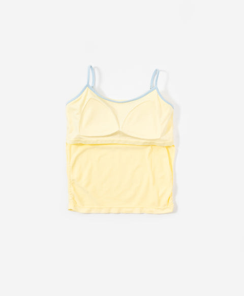 Stay Bloom Padded Contrast Camisole Top