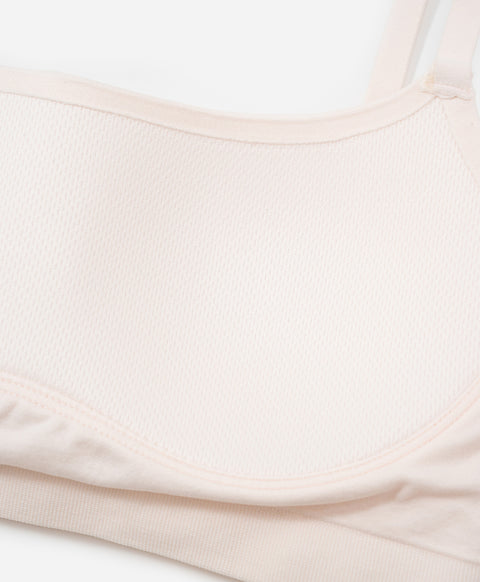 Teens Seamless Cloudy Fit Cami Crop Vest With Back Hook