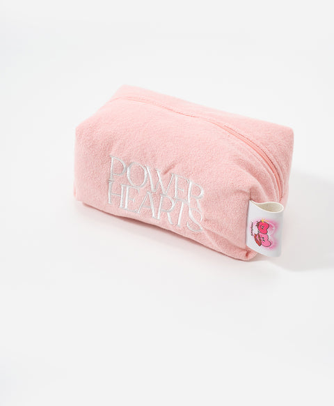 Delulu Power Hearts Cosmetic Pouch