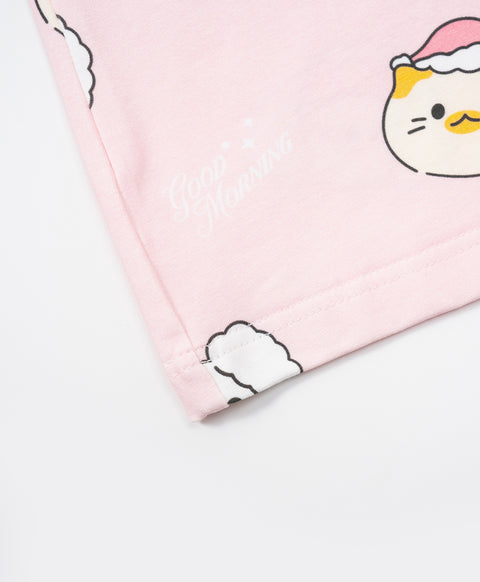 Morning Harmony Short Sleeves PJ Top & Shorts Set