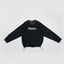 Peekaboo V- neck Oversized Sweatshirt