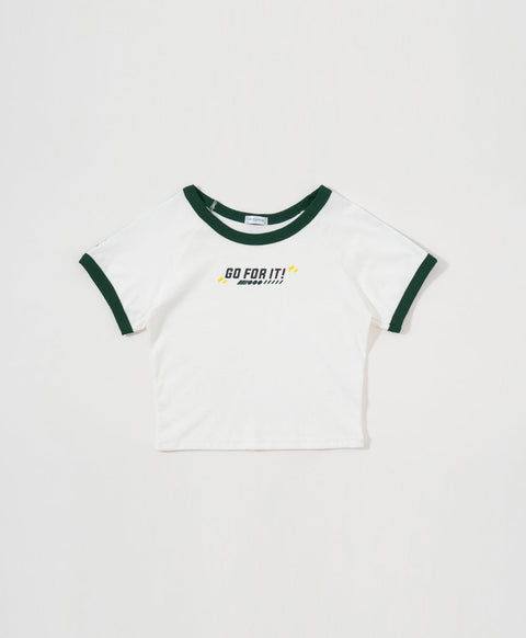 Go For It! Raglan Baby Tee