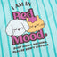 BedMood Cremo & Mello I'm in Bed Mood Polyester PJ Short Sleeves Top & Shorts Set - Green