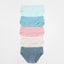 Winter Cotton Mid Waist Midi 5pcs Pack Panties
