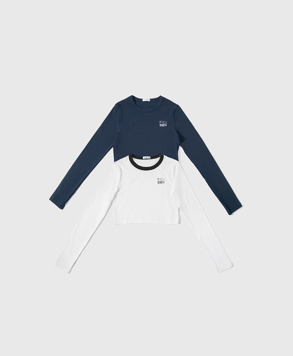 Dream Squad Long Sleeve Crop Tee