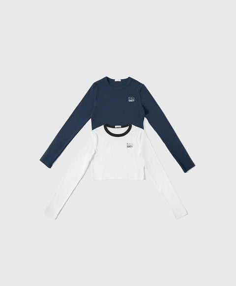 Dream Squad Long Sleeve Crop Tee