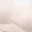 High Coverage Sculpting Side Panel Laminated Wireless Bralette with Back Hooks