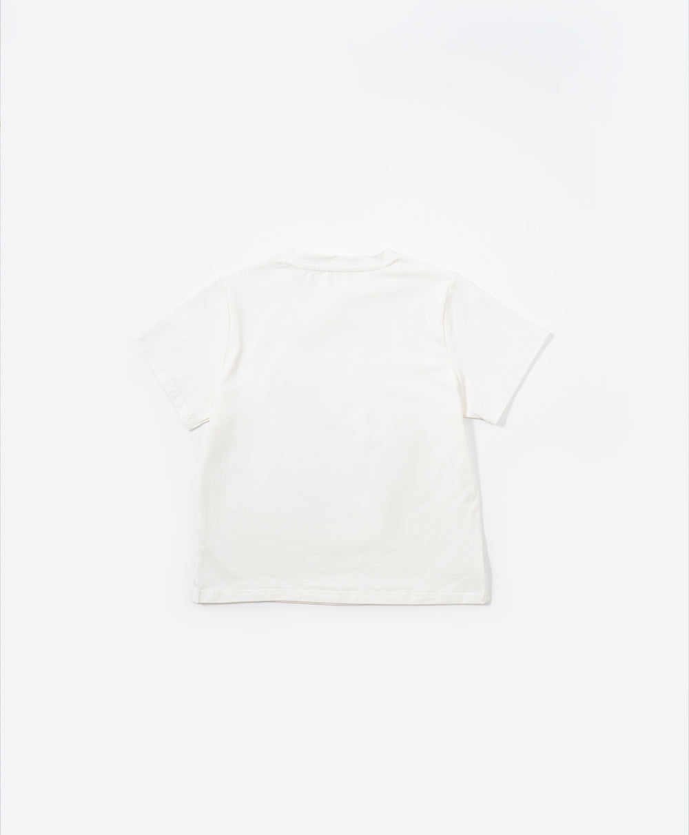 Junior Resort of Hearts Short Sleeves Top & Shorts Sleep Set