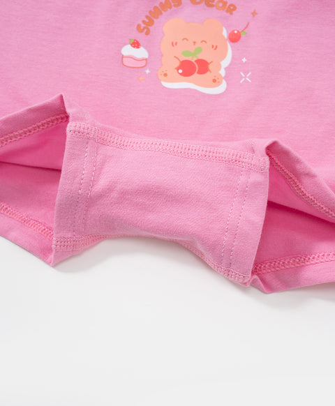 Junior Sunny Bear Cotton Low Waist Boxshorts Panties