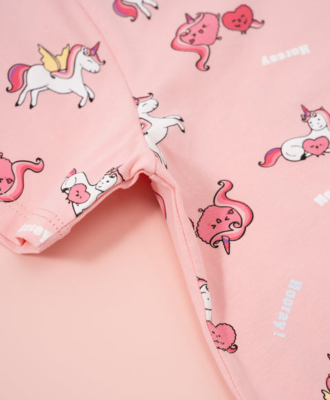 Junior Horsey Hooray! Short Sleeves Top & Pants Set