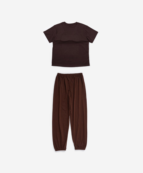 Little Muse Short Sleeves PJ Top & Long Pants Set - Every Pearl Tells A Sweet Story