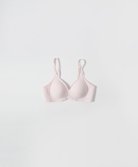 Marshmallow Kiss Triangle Wireless Bra with Back Hook – New & Improved