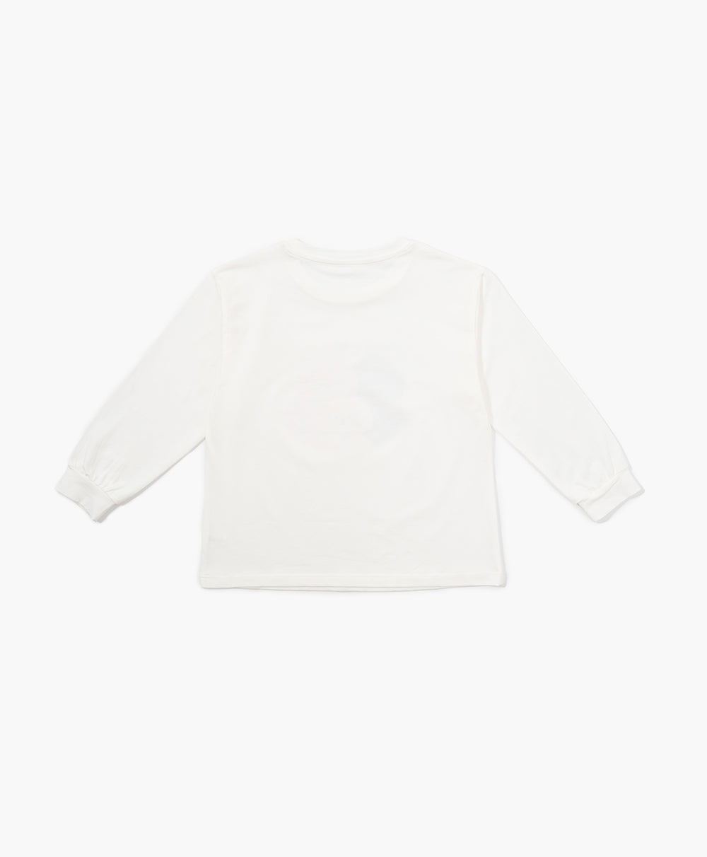 Junior Gentle Harmony Long Sleeves Top & Shorts Sleep Set