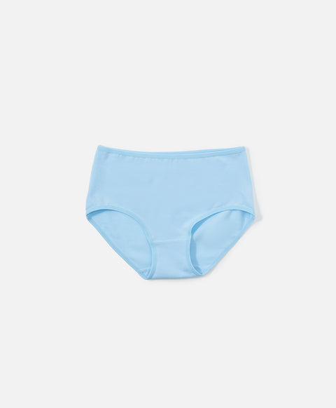 Summer Poem Mid Waist Hipster 5pcs Cotton Spandex Pack Panties