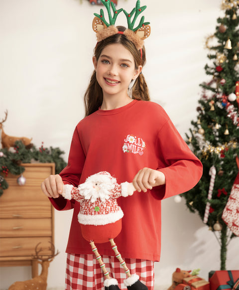 Junior Jolly Smiley Long Sleeves Top & Pants Set