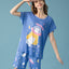 Space Paws Microfiber Top & Bottom Sleep Set