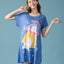 Space Paws Microfiber Sleep Dress