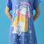 Space Paws Microfiber Sleep Dress