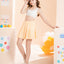 Junior Chroma Kids Pleated Skort