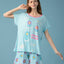 Flower Power Microfiber Top & Bottom Sleep Set