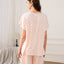 Dreamy Ice Cream Bear Short Sleeves Microfiber Top & Bottom Sleep Set