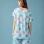 Flower Power Microfiber Top & Bottom Sleep Set