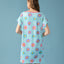 Flower Power Microfiber Sleep Dress