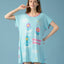 Flower Power Microfiber Sleep Dress