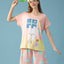 Little Bunny Focusing Microfiber Top & Bottom Sleep Set