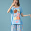 Hi Cutie Baby Microfiber Top & Bottom Sleep Set