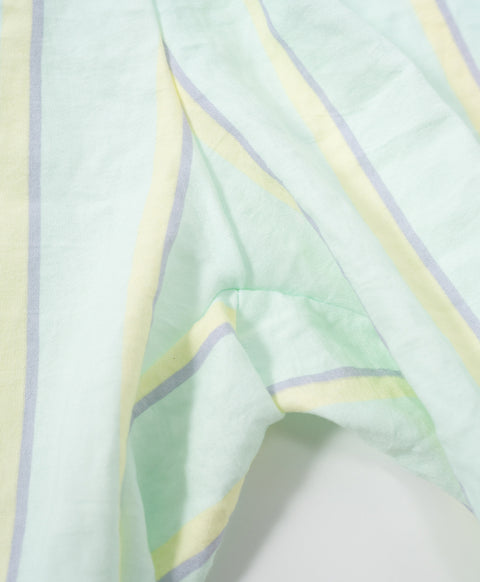 BedMood Cremo Currently Busy Doing Nothing Polyester PJ Short Sleeves Top & Shorts Set - Green