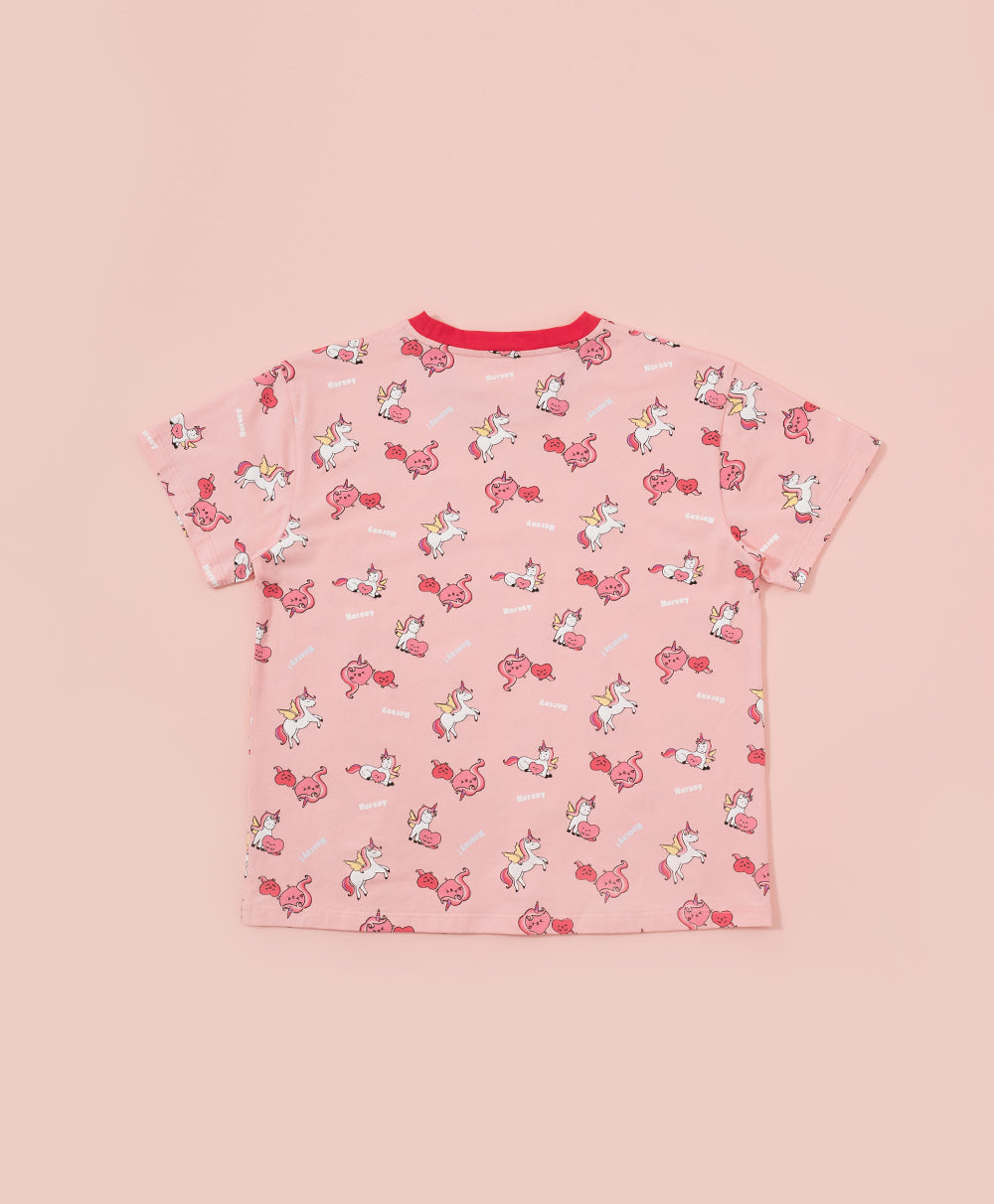 Junior Horsey Hooray! Short Sleeves Top & Pants Set