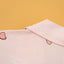 Cookies d'amore Satin Short Sleeve Top & Short PJ Set-Peach