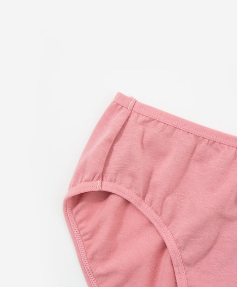 Fresh Cotton Mid Waist Midi 5pcs Pack Panties