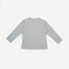 BedMood Cremo & Mello Late Morning Coffee Club Cotton Blend Long Sleeves Top & Shorts Set - Grey