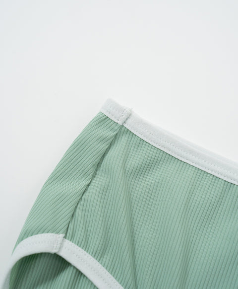 Nature Ribbed Low Waist Mini Panties