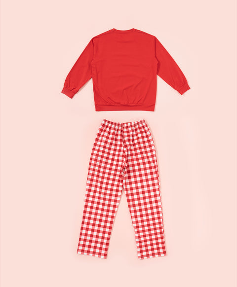 Jolly Smiley Long Sleeves Top & Pants Set